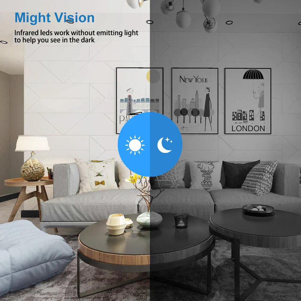 Mini WIFI Camera 1080p Night Vision Motion Alerts Home Security Device - Image 5