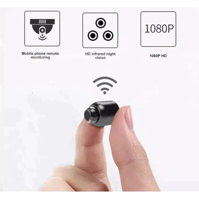 Mini WIFI Camera 1080p Night Vision Motion Alerts Home Security Device - Image 9
