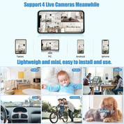 Mini Wireless Security Camera Audio Home and Office Use - Image 3