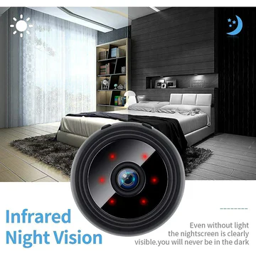 Mini Wireless Security Camera Audio Home and Office Use - Image 5