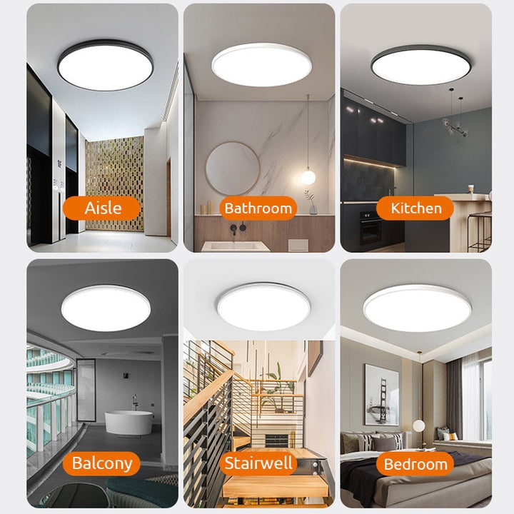 Minimalist Round LED Ceiling Modern Home Lighting - Image 31