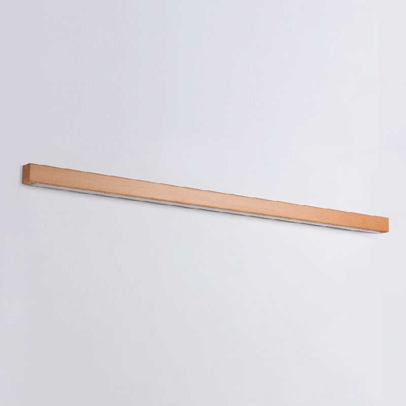 Minimalist Wood Bathroom Wall Lamp Modern Vanity Lighting - Image 10