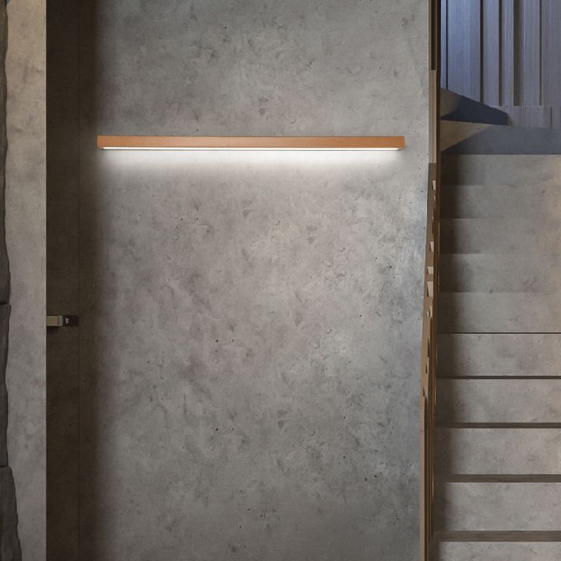 Minimalist Wood Bathroom Wall Lamp Modern Vanity Lighting - Image 7