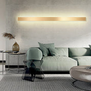 Modern Black Linear Wall Lamp Living Room Lighting Decor - Image 9