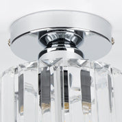Modern Ceiling Light Fixture Hallway Metal & Glass Design - Image 44