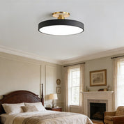 Modern Circular Ceiling Fixture Bedroom LED Semi Flush Mount - Image 2