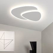 Modern Flush Mount Ceiling Light Living Room White Design - Image 10