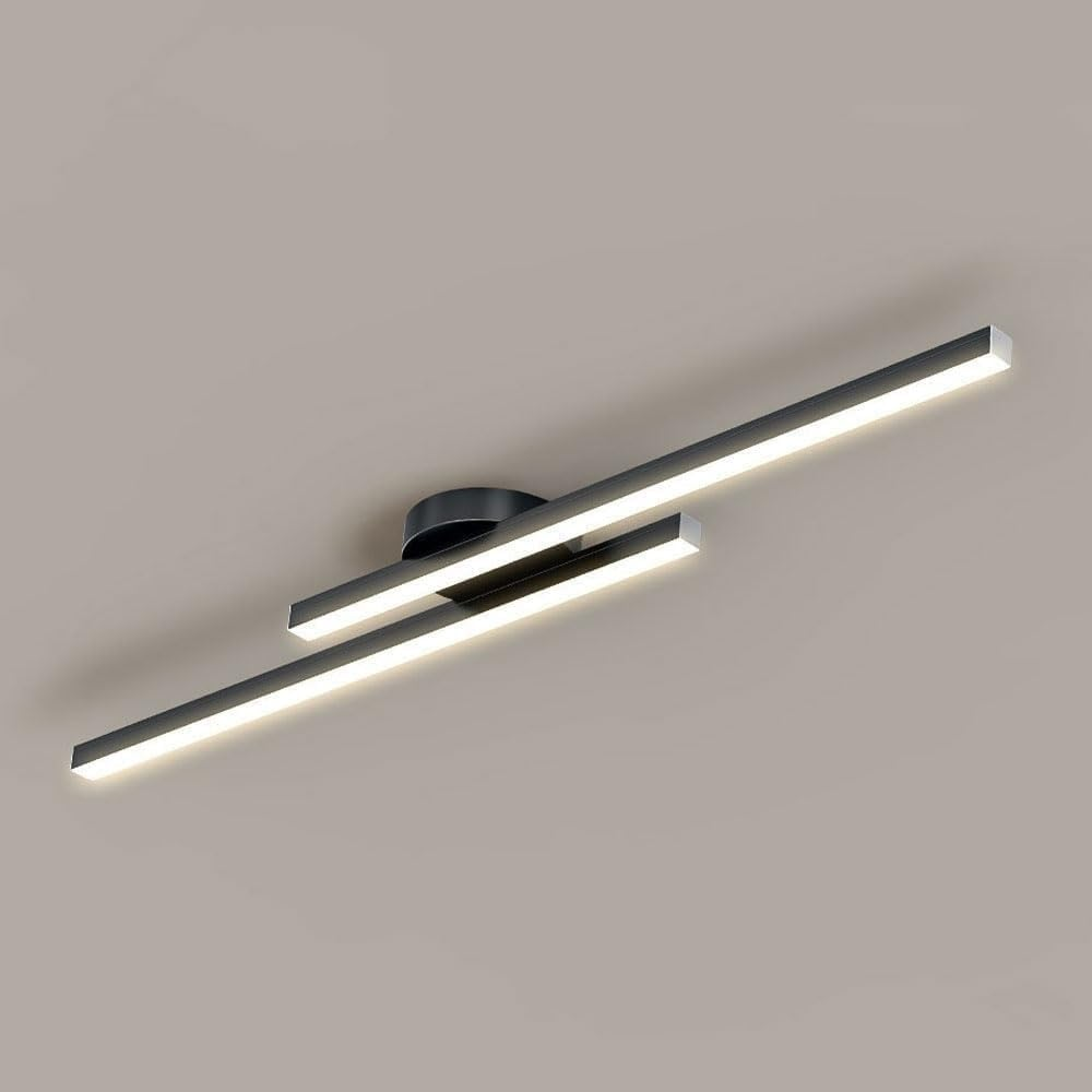 Modern LED Ceiling Fixture Living Room Aluminium Flush Mount - Image 1