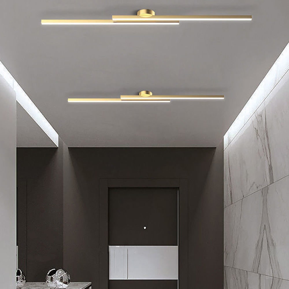 Modern LED Ceiling Fixture Living Room Aluminium Flush Mount - Image 22