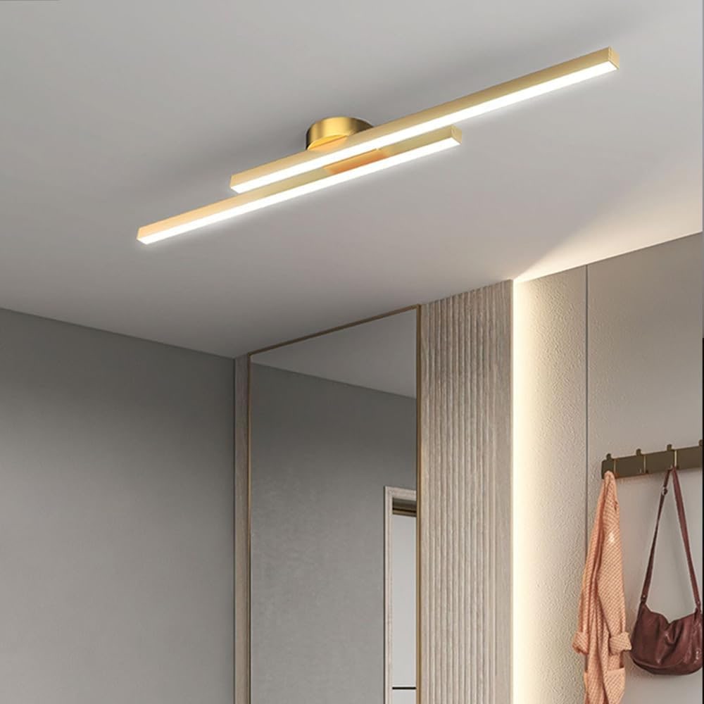 Modern LED Ceiling Fixture Living Room Aluminium Flush Mount - Image 24