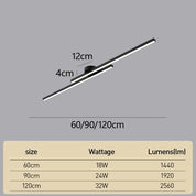 Modern LED Ceiling Fixture Living Room Aluminium Flush Mount - Image 26