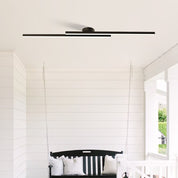 Modern LED Ceiling Fixture Living Room Aluminium Flush Mount - Image 8