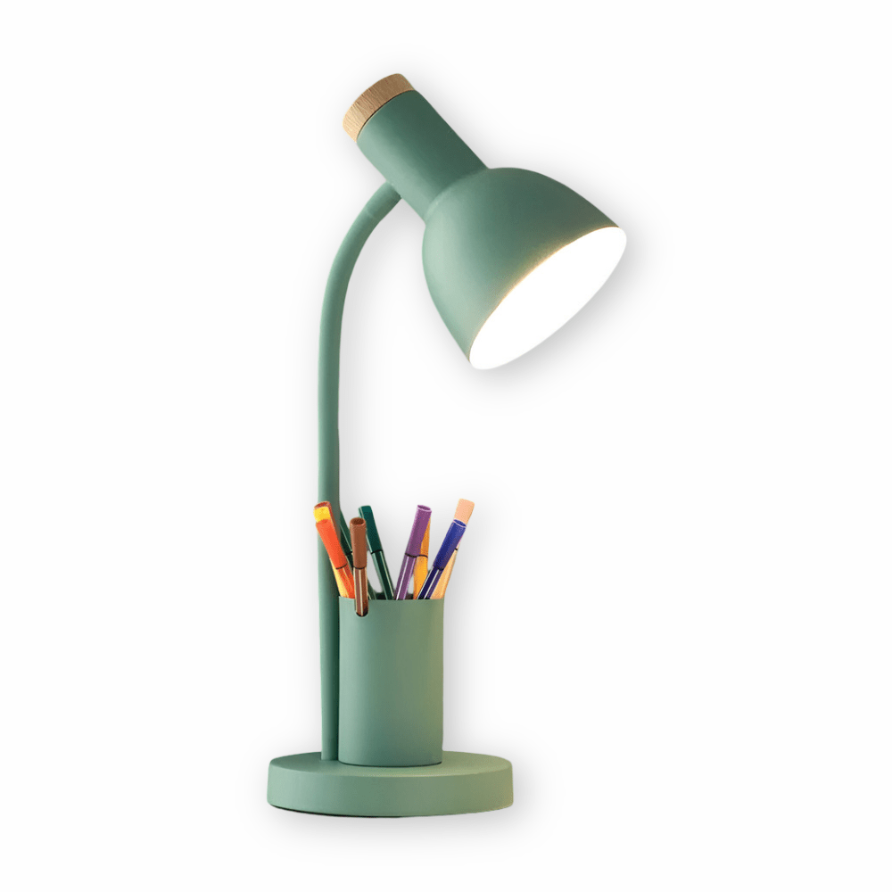 Modern LED Desk Lamp Pen Holder Home Office Use - Image 11