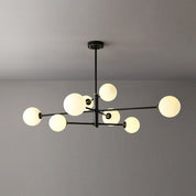 Modern Pendant Light Fixture Copper and Glass Living Room - Image 12