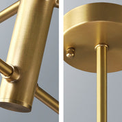 Modern Pendant Light Fixture Copper and Glass Living Room - Image 16