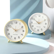Modern Table Clock Scandinavian Style Silent Movement Design - Image 4