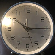 Modern Table Clock Scandinavian Style Silent Movement Design - Image 5