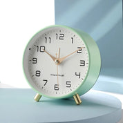 Modern Table Clock Scandinavian Style Silent Movement Design - Image 6