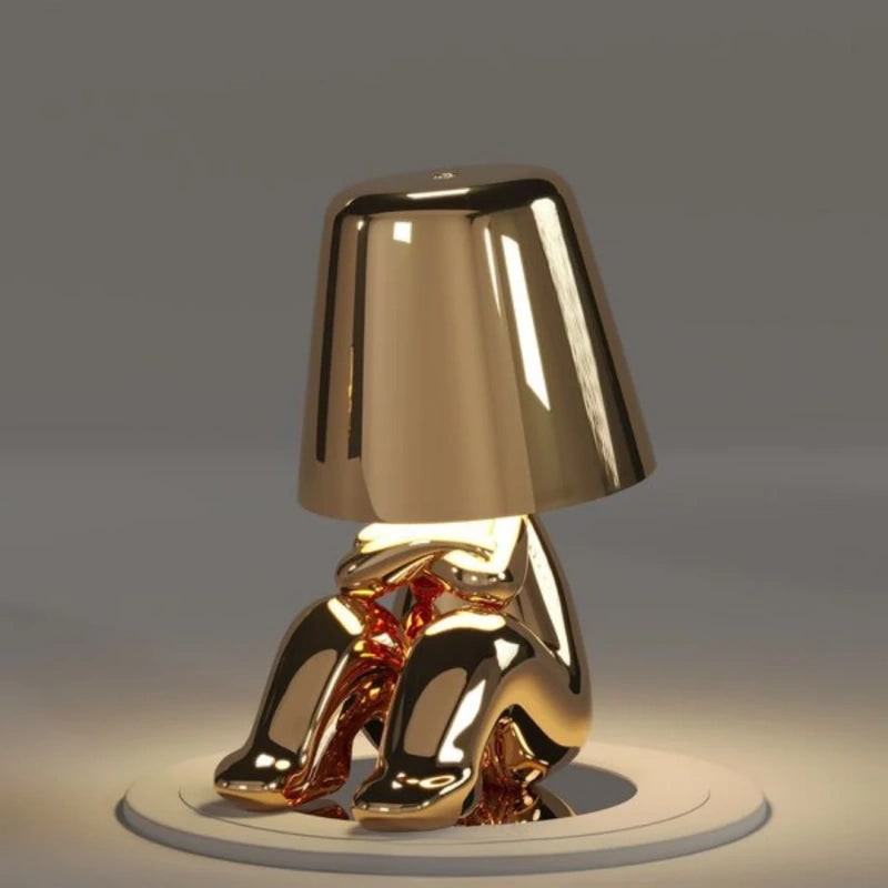 Modern Table Lamp Unique Character Design and Metal Finish - Image 13
