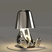 Modern Table Lamp Unique Character Design and Metal Finish - Image 14
