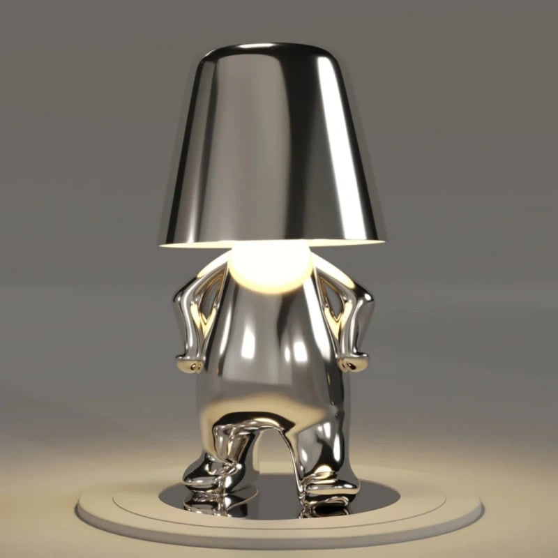 Modern Table Lamp Unique Character Design and Metal Finish - Image 15