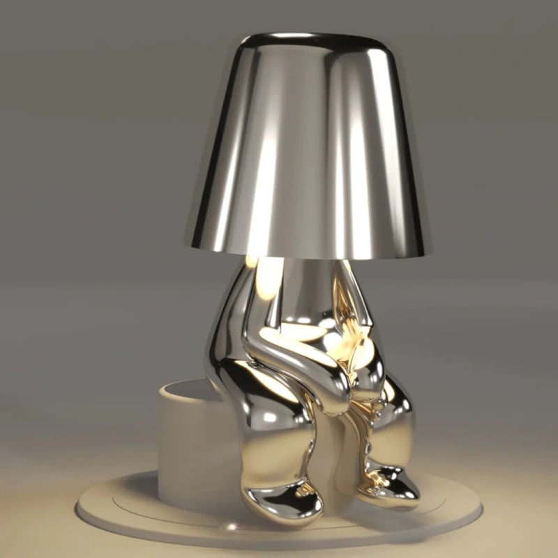 Modern Table Lamp Unique Character Design and Metal Finish - Image 16