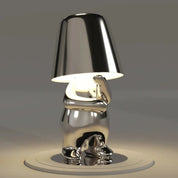 Modern Table Lamp Unique Character Design and Metal Finish - Image 17