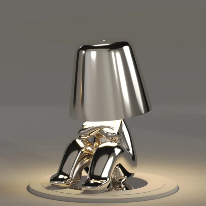 Modern Table Lamp Unique Character Design and Metal Finish - Image 18