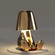 Modern Table Lamp Unique Character Design and Metal Finish - Image 9