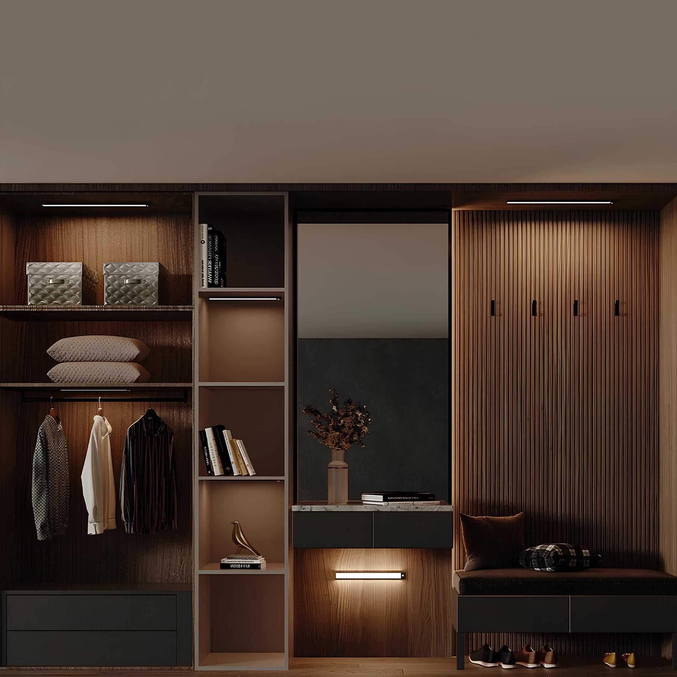 Motion Sensor LED Light Bar Closet Cabinet or Shelf Lighting - Image 9