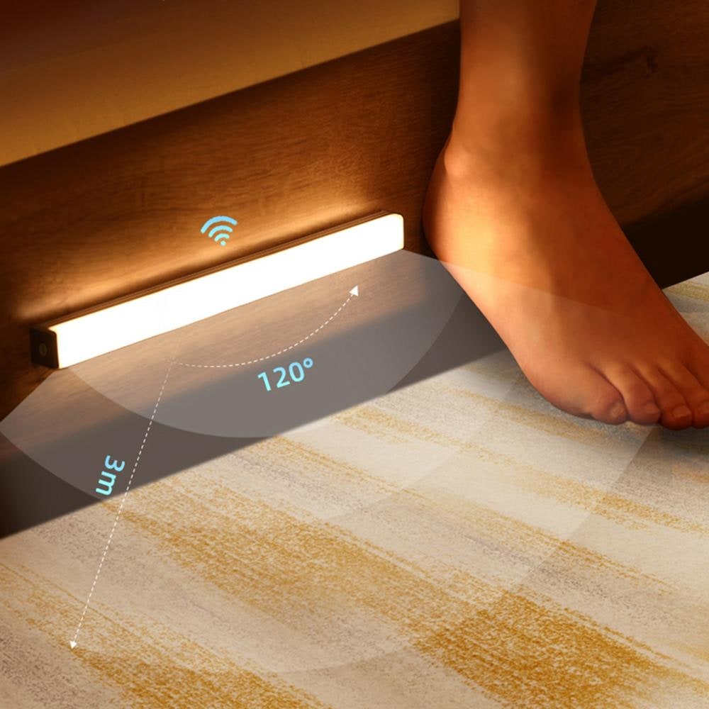 Motion Sensor LED Strip Light Under Bed or Closet Lighting - Image 6