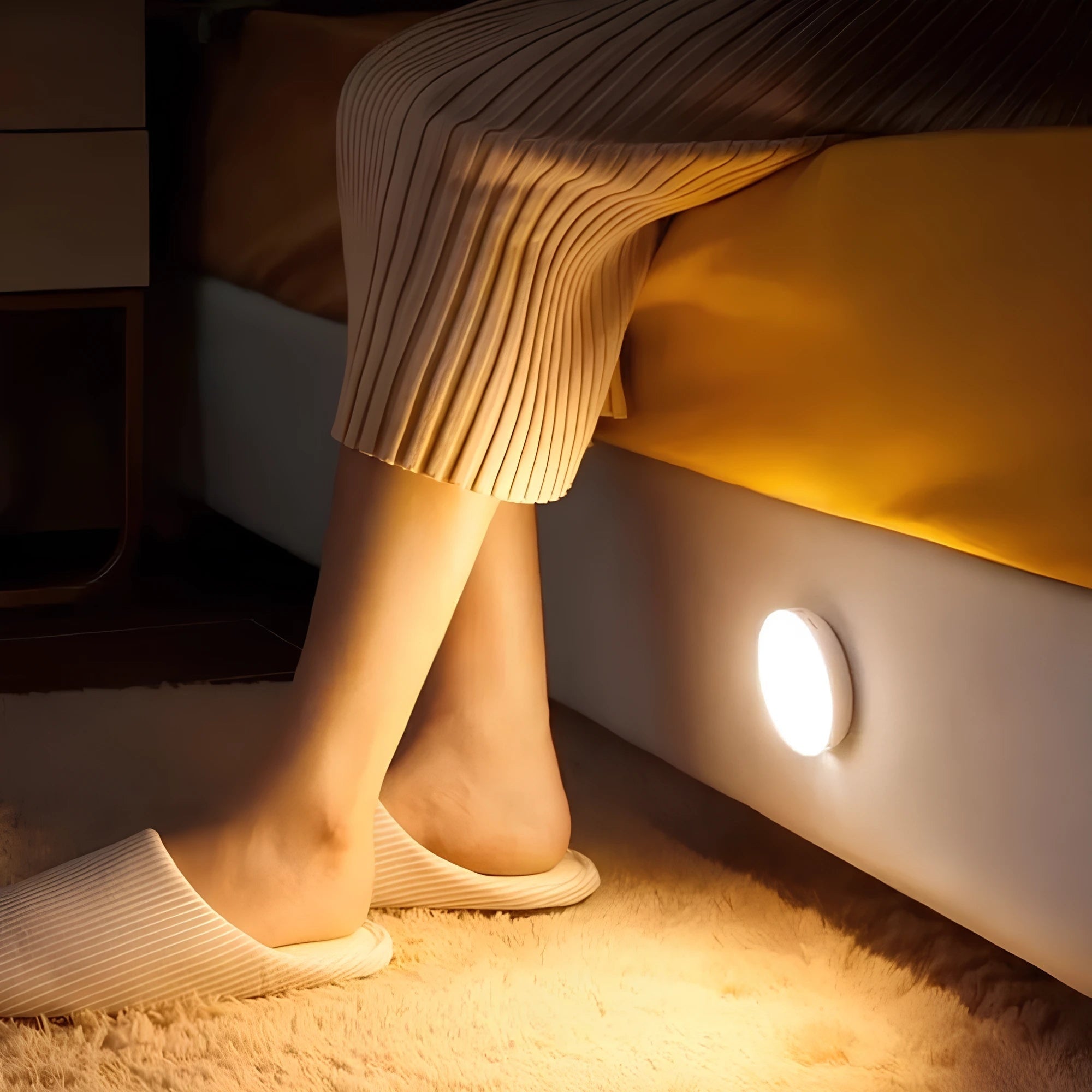 Motion Sensor Night Light Closet Bedroom or Hallway Use - Image 2