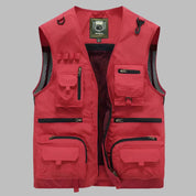 Multi-Pocket Travel Vest Outdoor Activities & Daily Use - Image 1