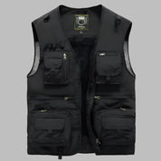 Multi-Pocket Travel Vest Outdoor Activities & Daily Use - Image 2