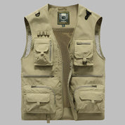 Multi-Pocket Travel Vest Outdoor Activities & Daily Use - Image 3