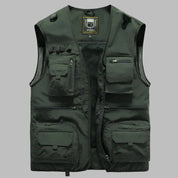 Multi-Pocket Travel Vest Outdoor Activities & Daily Use - Image 4