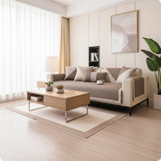 Non-Slip Cotton-Linen Sofa Cover All Seasons Home - Image 6