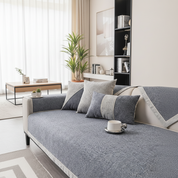 Non-Slip Cotton-Linen Sofa Cover All Seasons Home - Image 8