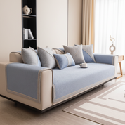 Non-Slip Cotton-Linen Sofa Cover All Seasons Home - Image 9
