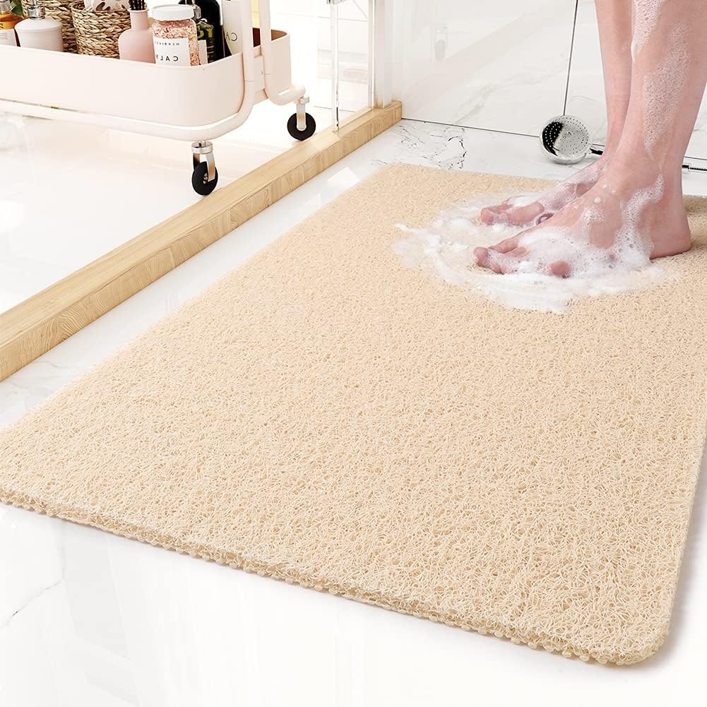 Non-Slip Shower Mat Safe Bathing Soft Quick-Dry Design - Image 4