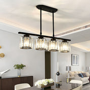 Nordic Pendant Light Multi-Head Long Glass Shades Dining Room - Image 11