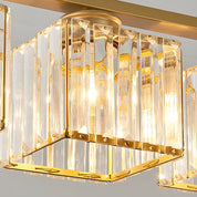Nordic Pendant Light Multi-Head Long Glass Shades Dining Room - Image 32