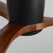 Nordic Wood Ceiling Fan Light Modern Design Living Room - Image 34