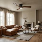Nordic Wood Ceiling Fan Light Modern Design Living Room - Image 6