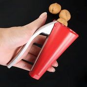 Nut Cracker Tool Easy Shelling Ergonomic Red Design