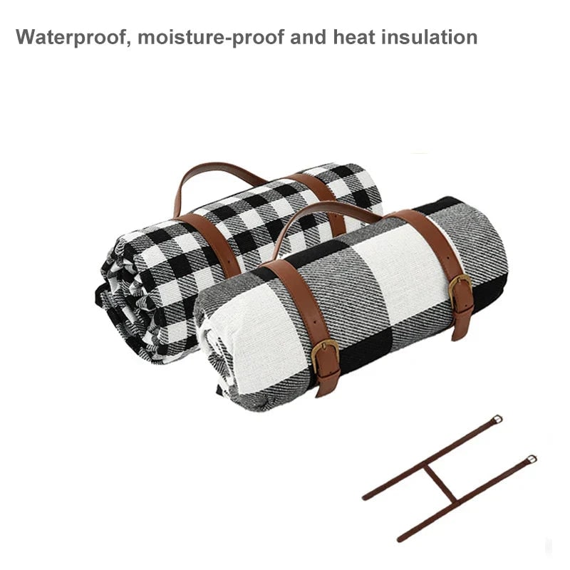 Outdoor Picnic Blanket Foldable Mat Travel and Parks Use - Image 4