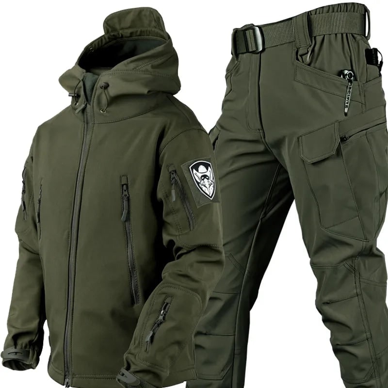 Outdoor Tactical Jacket and Pants Set Camping and Hiking - Image 6