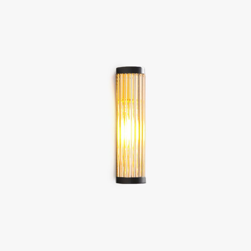 Outdoor Wall Lamp Glass Shade Modern Exterior Lighting - Image 1