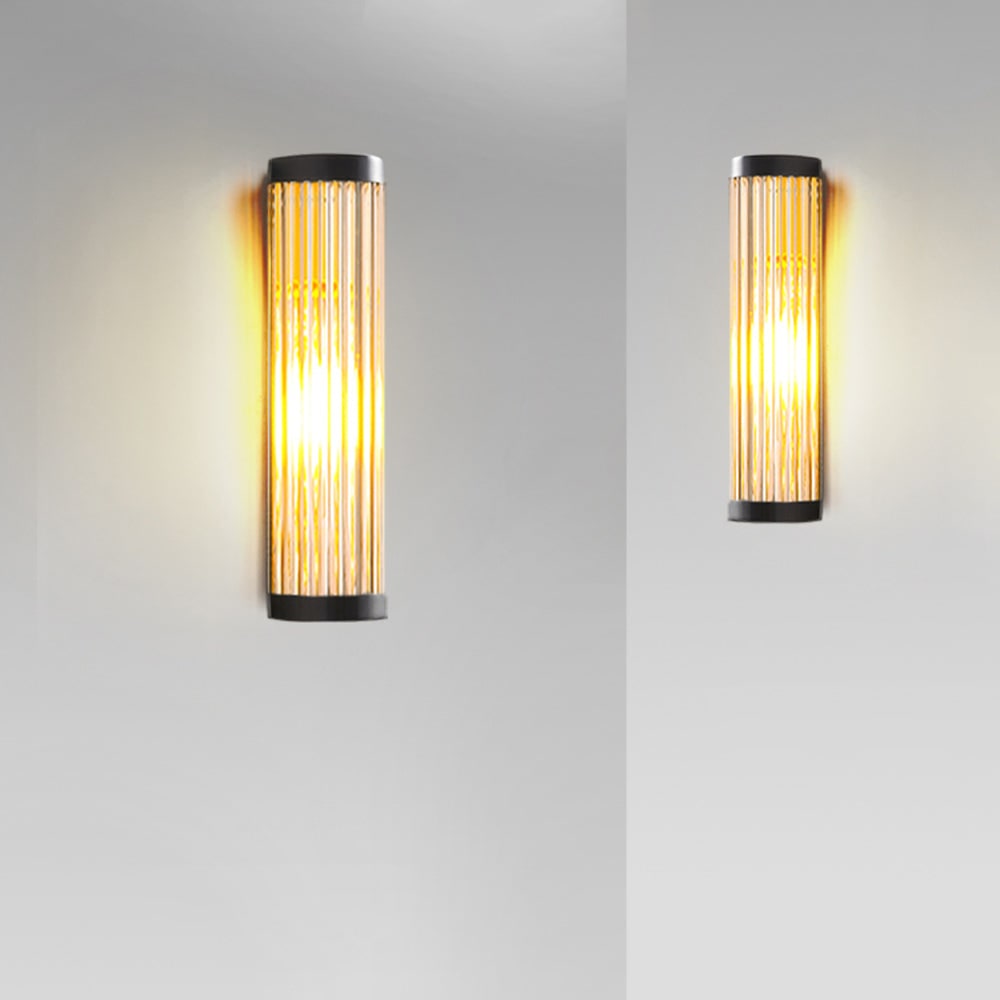 Outdoor Wall Lamp Glass Shade Modern Exterior Lighting - Image 10