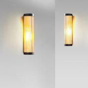 Outdoor Wall Lamp Glass Shade Modern Exterior Lighting - Image 10